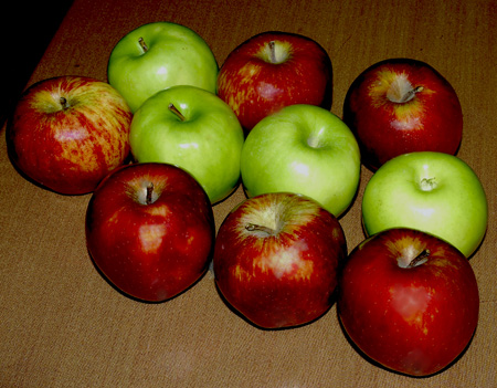 manzanas.