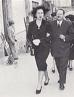 Coa súa dona María Luísa