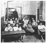 Clase de prvulos na Institucin, 1903