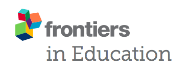 Cabecera de la revista Frontiers in Education