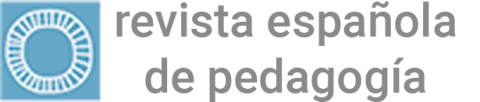 Cabecera de la Revista Española de Pedagogía