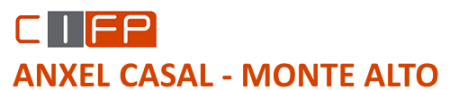 Logotipo del Centro Integrado de Formación Profesional Anxel Casal (A Coruña)
