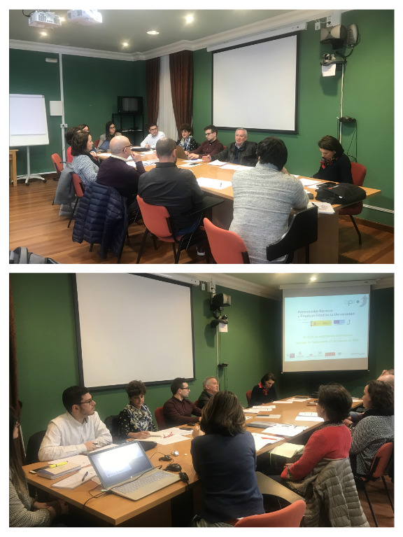 Fotos de la Primera reunión de seguimiento del Proyecto ApSuni-e