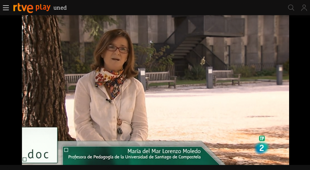 La profesora María del Mar Lorenzo participa en el programa de la UNED