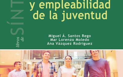 Miguel A. Santos Rego, Mar Lorenzo Moledo e Ana Vázquez Rodríguez, autores do libro “Educación no formal y empleabilidad de la juventud”, publicado pola Editorial Síntesis.