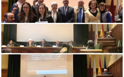 Recoñecemento ao profesor Miguel A. Santos Rego pola súa longa e intensa traxectoria na Facultade de CC. da Educación da USC coa entrega do Sarmiento de Honra