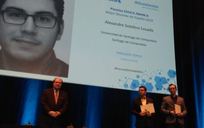 Alexandre Sotelino, finalista ao mellor docente nos Premios Educa Abanca