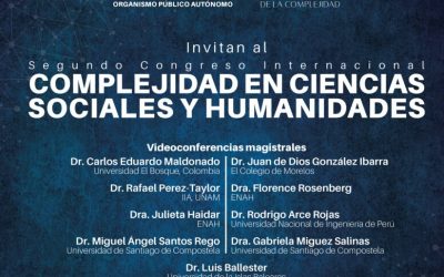 Participación no Segundo Congreso Internacional: Complejidad en Ciencias Sociales y Humanidades