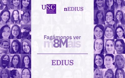 Investigadoras do GI ESCULCA participan nun boletín especial da EDIUS para celebrar o 8M