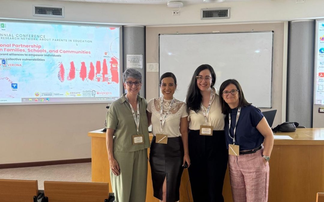 Participación no 14th Biennial conference of the European Research Network About Parents in Education
